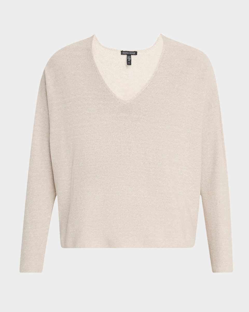 Organic Linen-Cotton Knit Sweat